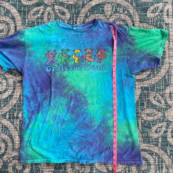 Vintage Grateful Dead Dancing Bears Tie-Dye T-Shirt‎ - Picture 7 of 10